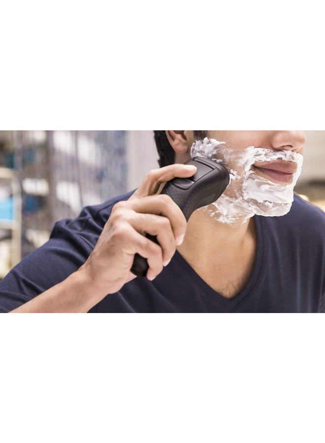 Philips Shaver Series 1000 Wet Or Dry Electric Shaver S1223/40, 2 Years Warranty Deep Black  - Image 5