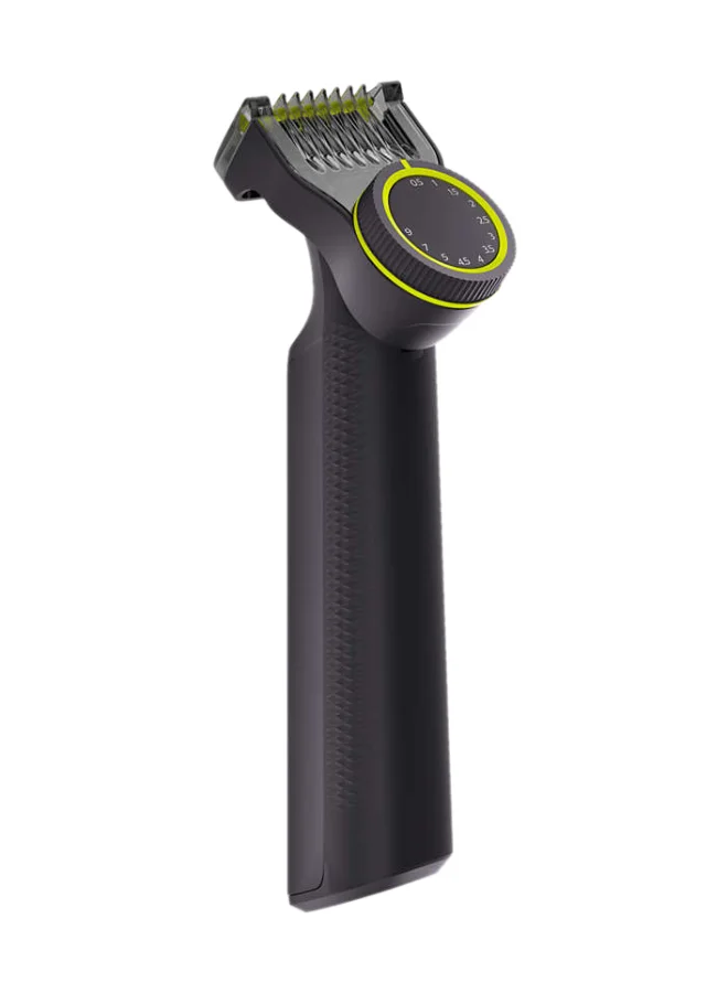 Philips OneBlade Pro QP6530/23,Wet & Dry Use,Trim, Edge & Shave Any Length of Hair| 12-Length Precision Comb, Dual-Sided Blade,90min Cordless Use Black
