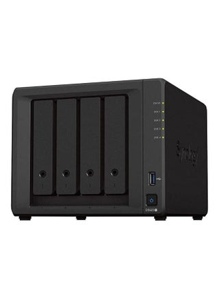 DS923+, Tower, 4-Bays 3.5 SATA HDD/SSD, 2 x M.2 2280 NVMe SSD slot,  AMD R1600 2-core 2.6 (base) 4 GB DR4 ECC Black - v1676444476/N53384835A_1