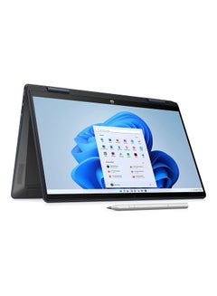 Pavilion x360 ek0022ne Touchscreen Laptop Full-size, Backlit With 14-Inch Full HD Display, Core i5-1235u Processor/8GB RAM/512GB SSD/Intel UHD Graphics/Winodws 11 Home English/Arabic Space Blue
