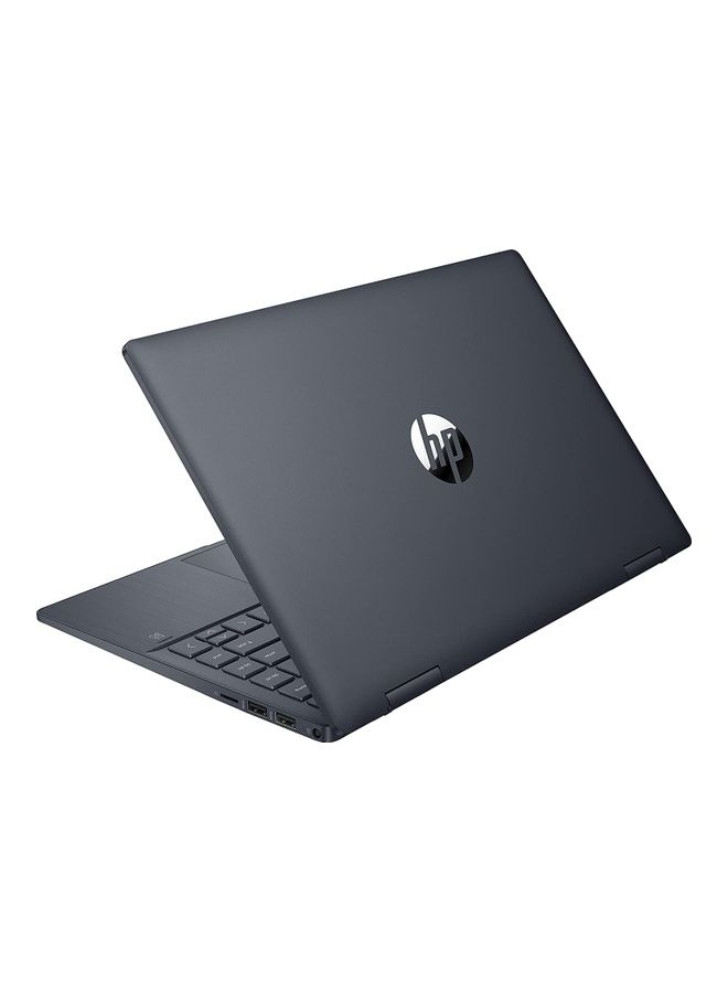 HP - Pavilion x360 ek0022ne Touchscreen Laptop Full-size, Backlit With 14-Inch Full HD Display, Core i5-1235u Processor/8GB RAM/512GB SSD/Intel UHD Graphics/Winodws 11 Home English/Arabic Space Blue - Image 1