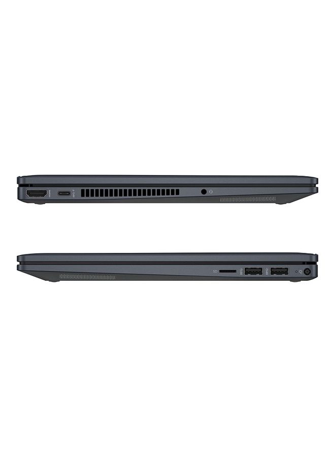 HP - Pavilion x360 ek0022ne Touchscreen Laptop Full-size, Backlit With 14-Inch Full HD Display, Core i5-1235u Processor/8GB RAM/512GB SSD/Intel UHD Graphics/Winodws 11 Home English/Arabic Space Blue - Image 1