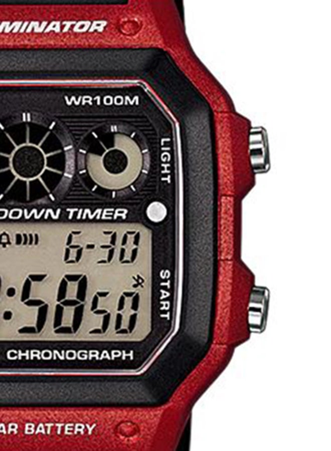 CASIO Men's Casual Digital Watch AE-1300WH-4A - 42 mm - Black - Image 5