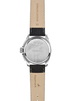 fastrack Men's Water Resistant Leather Analog Quartz Watch NE3089SL01  - Image 4