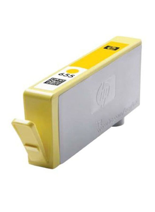 HP 655 Original Ink Advantage Cartridge Yellow  - Image 1