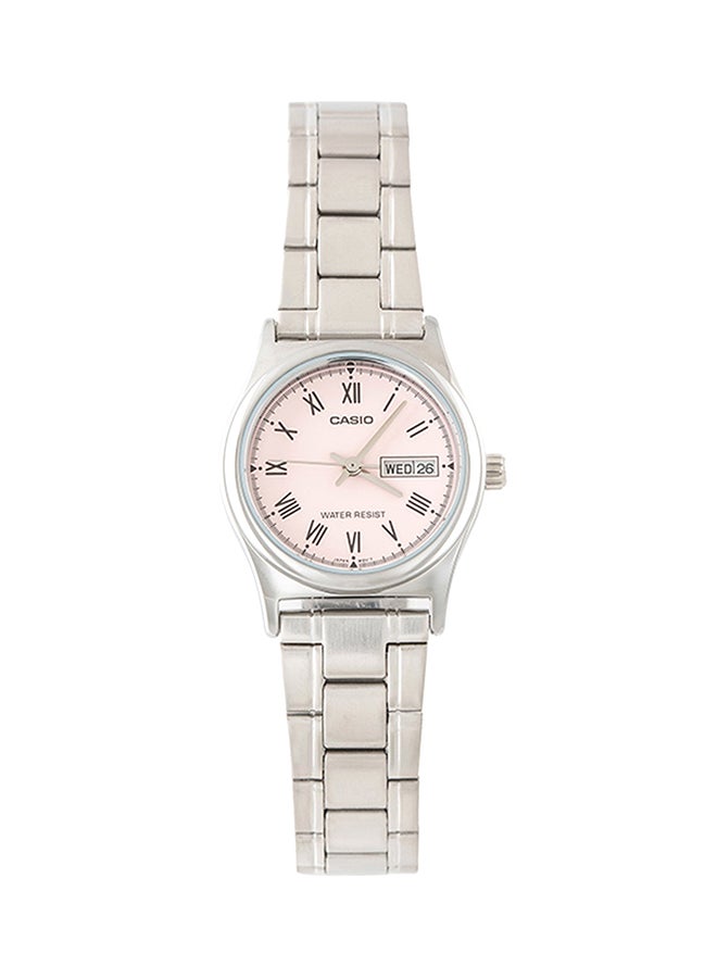 CASIO - Women's Water Resistant Formal Analog Watch LTP-V006D-4BUDF - 30 mm - Silver - Image 1