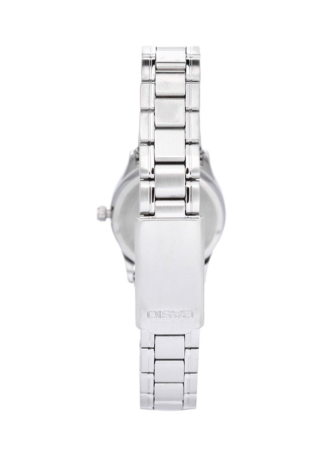 Women's Water Resistant Formal Analog Watch LTP-V006D-4BUDF - 30 mm - Silver - v1676455635/N12927101A_2