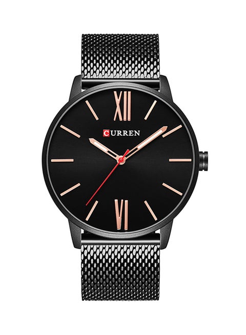 Men's Water Resistant Analog Watch 8238HH - 43 mm - Black