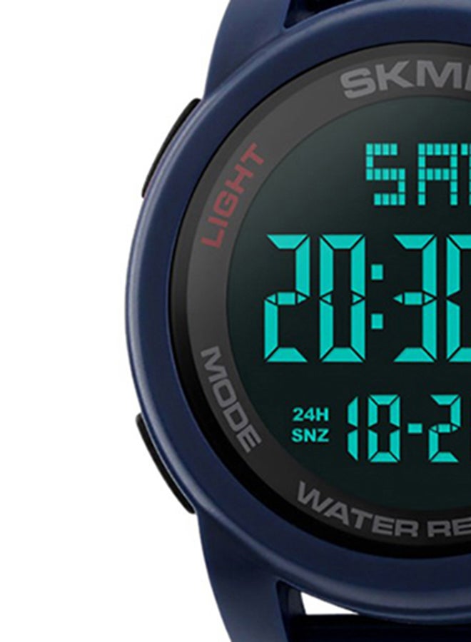 SKMEI Men's Water Resistant Digital Watch 1257BU - Image 4