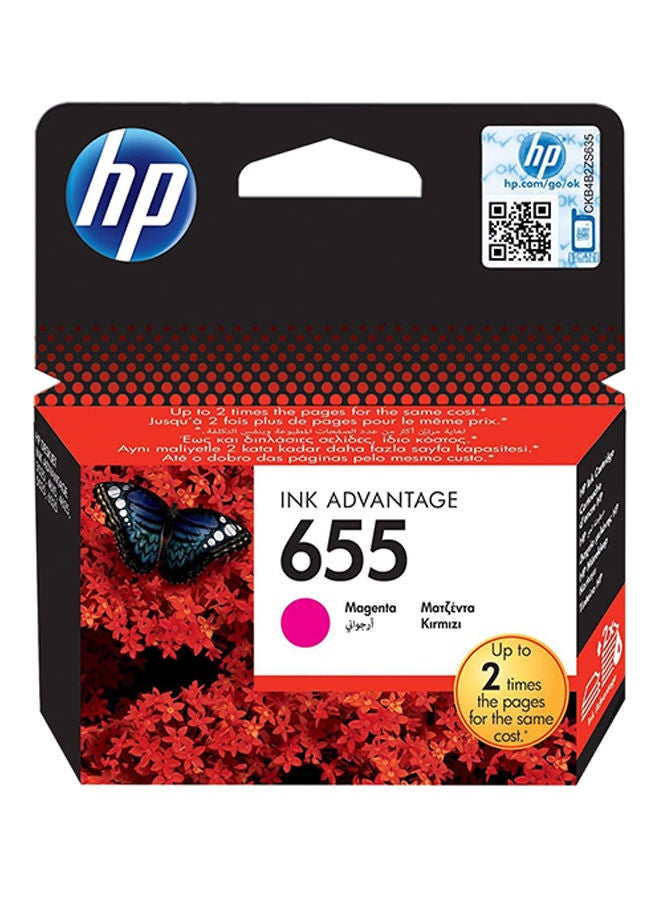 HP Ink Advantage Cartridge Pink  - Image 1