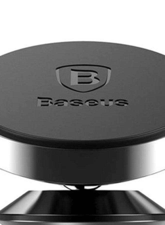 Baseus Small Ears Series Magnetic Suction Bracket Phone Holder Air Outlet Type Black/Silver  - Image 3