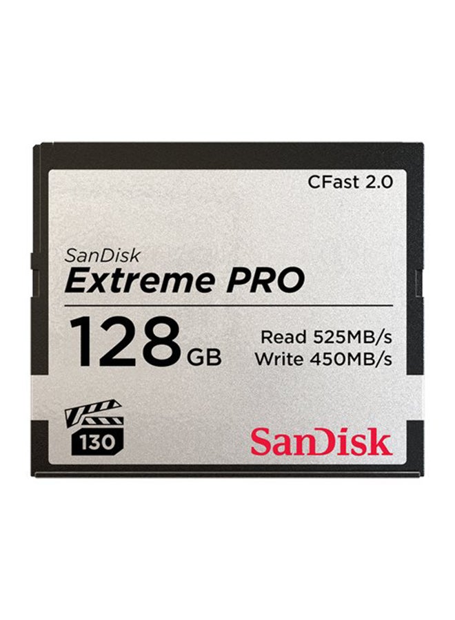 سانديسك Extreme PRO CFAST 2.0 Card – Speed Upto 525MB/s - 128 GB SDCFSP-128G-G46D 128 GB  - Image 1