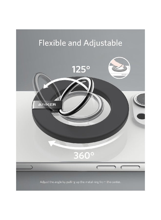 Anker Magnetic Phone Grip (MagGo) B2B Iteration 1 Black  - Image 2