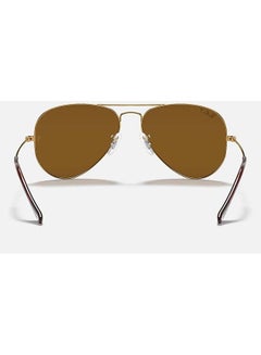Ray-Ban Polarized Aviator Sunglasses - Lens Size: 58 mm  - Image 5