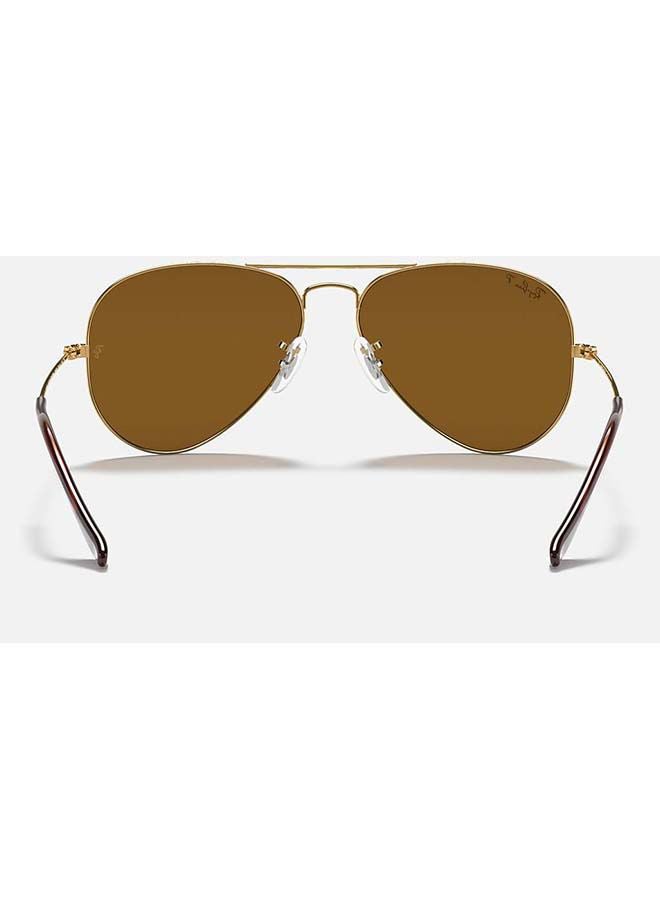 Ray-Ban - Polarized Aviator Sunglasses - Lens Size: 58 mm - Image 1
