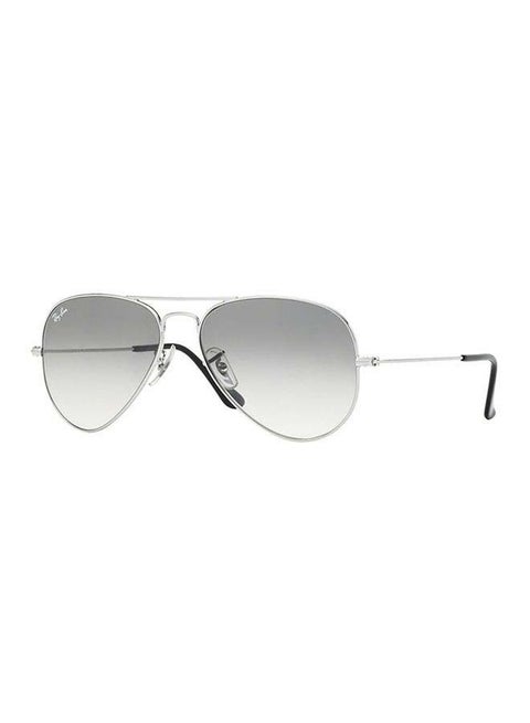Full Rim Aviator Sunglasses - RB3025-003/32-58 - Lens Size: 58 mm - Silver