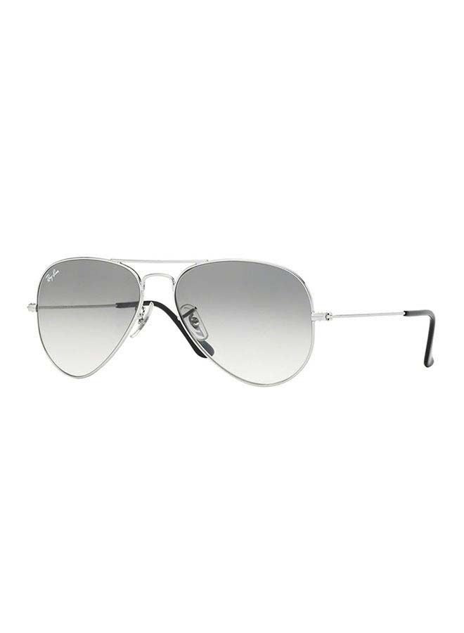 Ray-Ban Full Rim Aviator Sunglasses - RB3025-003/32-58 - Lens Size: 58 mm - Silver  - Image 1