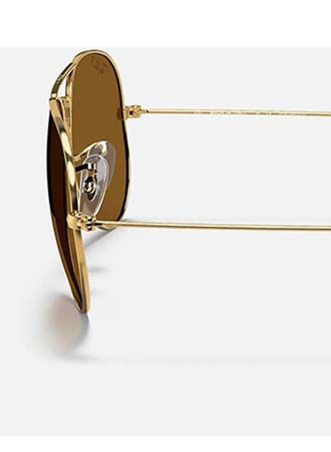 Ray-Ban - Polarized Aviator Sunglasses - Lens Size: 58 mm - Image 1