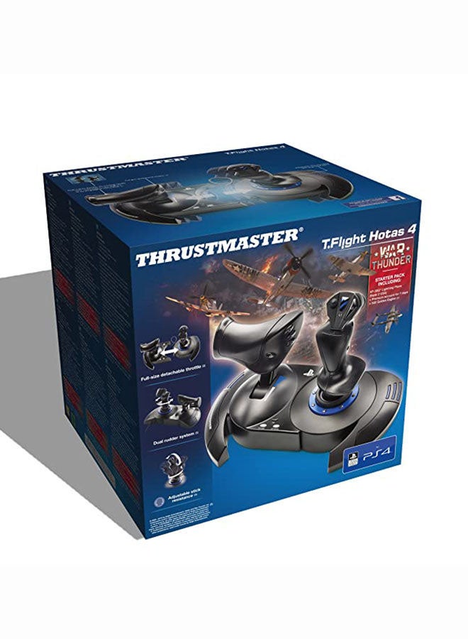 THRUSTMASTER - T-Flight Hotas 4 War Thunder Starter Pack for PS4 - Wireless - Image 1