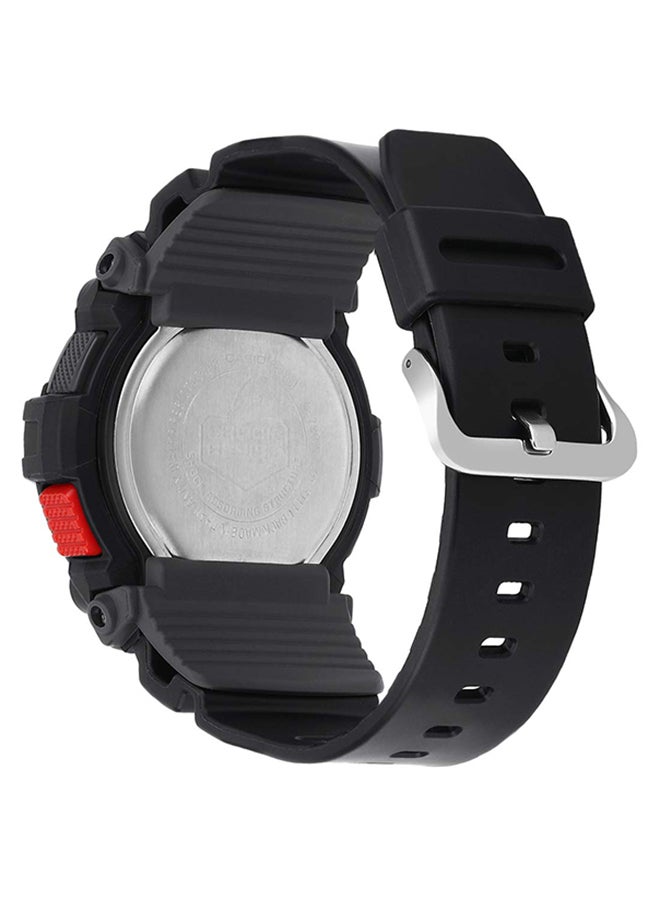 G-SHOCK - Men's Round Shape Rubber Strap Digital Wrist Watch 50 mm - Black - G-7900-1DR - Image 1