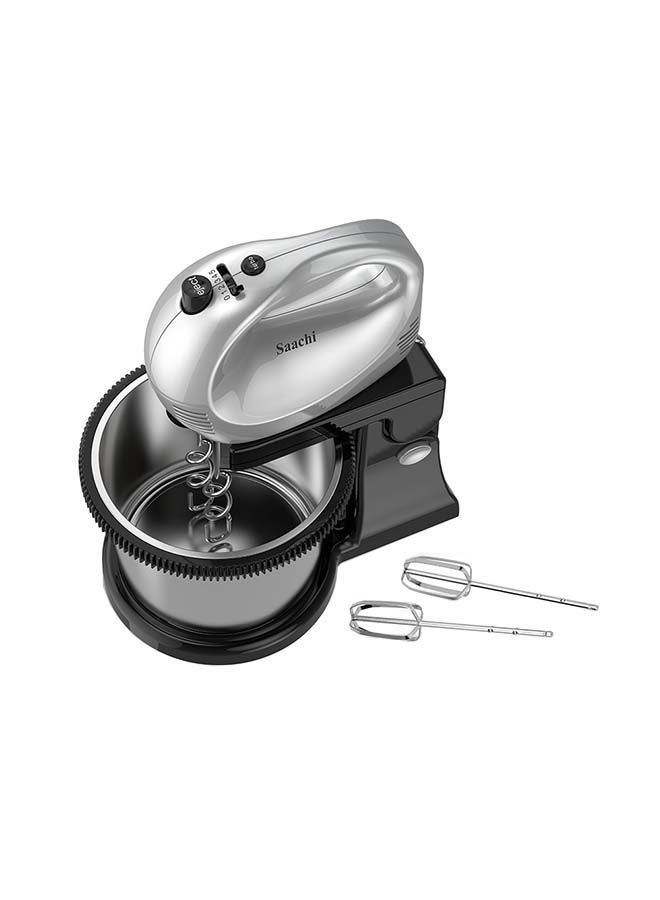 ساتشي خلاط يدوي مع وعاء 2.5 L 250 W NL-HM-4157CB-BK أسود/فضي  - Image 2