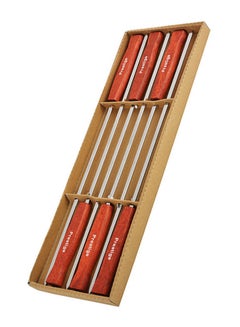 Prestige 6-Piece BBQ Skewers Brown 24cm  - Image 5
