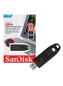 سانديسك فلاش درايف ألترا USB 3.0 بسرعة قراءة 100 ميجابايت في الثانية 16 GB  - Image 1