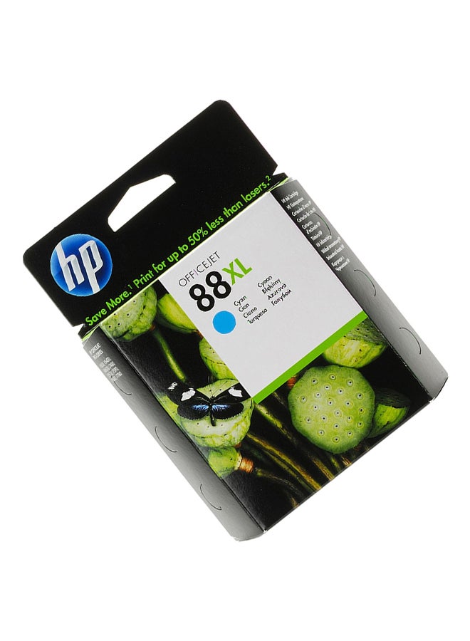 HP - 88XL High Yield Original Ink Cartridge, Print upto 2,450 pages | Works with HP Officejet Pro K5400, K550, K8600 - Cyan - Image 1