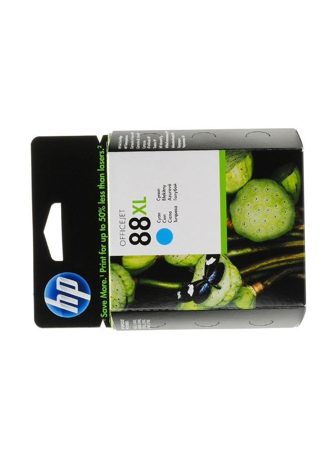 HP - 88XL High Yield Original Ink Cartridge, Print upto 2,450 pages | Works with HP Officejet Pro K5400, K550, K8600 - Cyan - Image 1