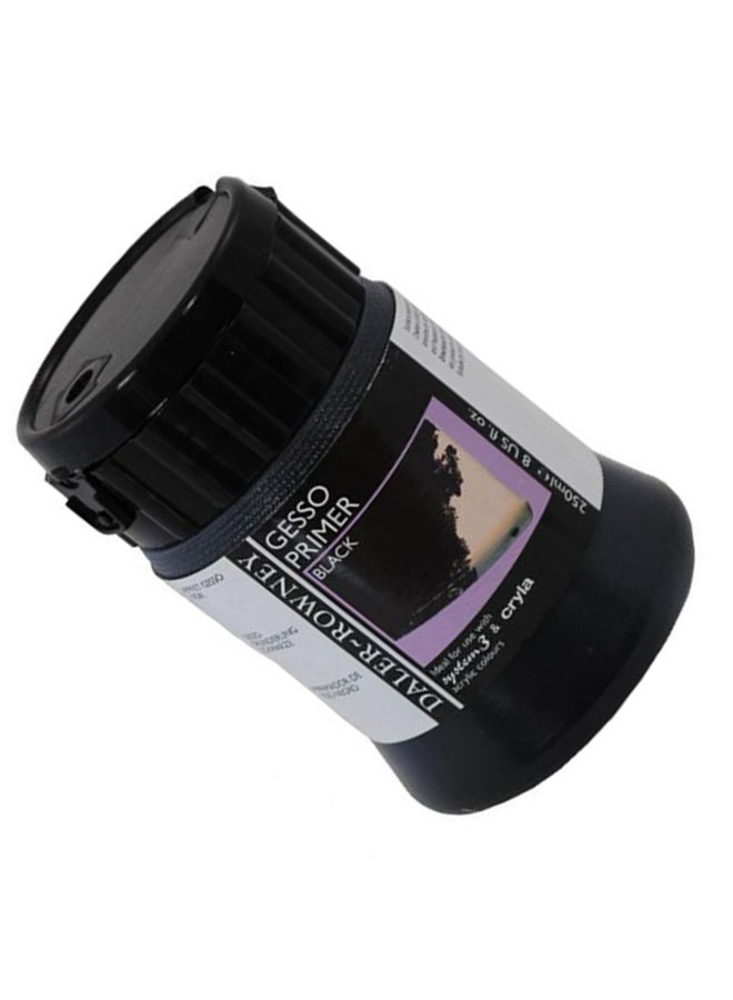 Artists Quality White Gesso Primer Black