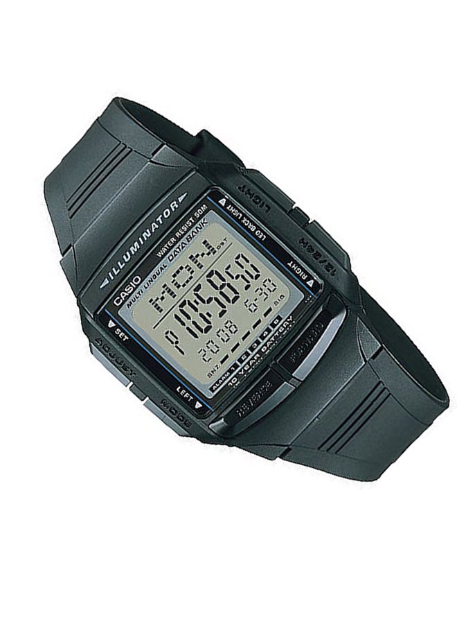 Men's Digital Quartz Watch DB-36-1AV - 36 mm - Black