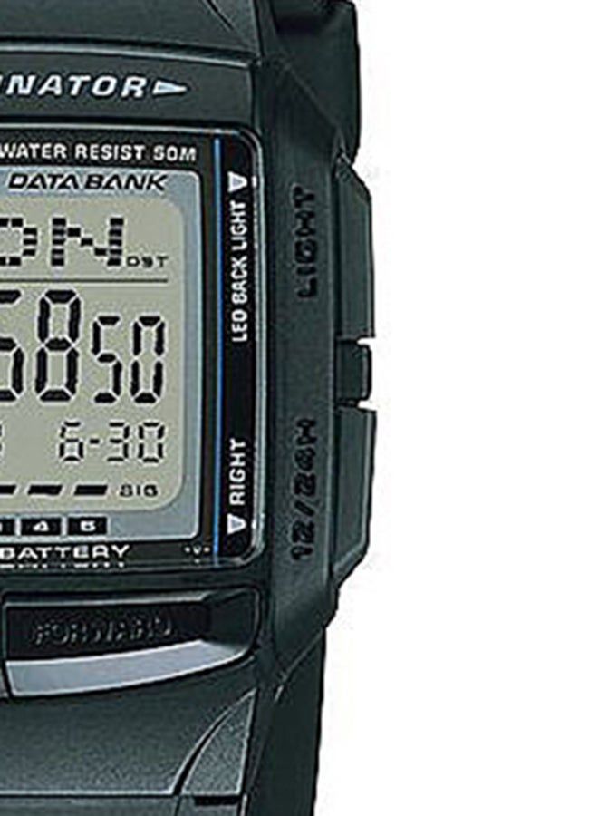 Men's Digital Quartz Watch DB-36-1AV - 36 mm - Black