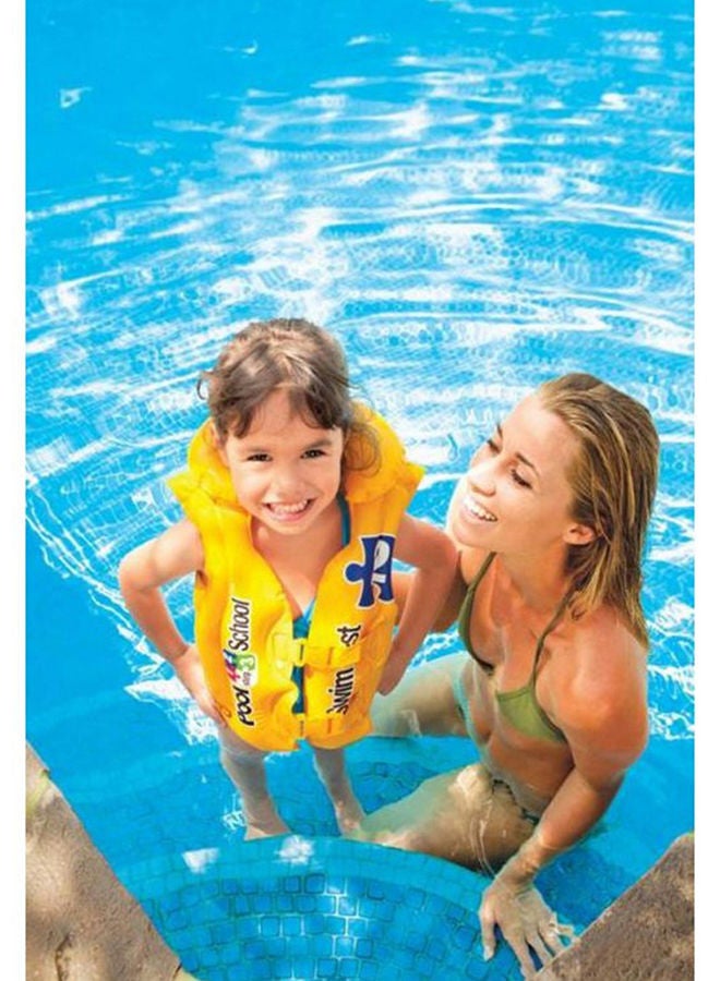 INTEX - Pool School - Deluxe Swim Vest 50x47cm - Image 1