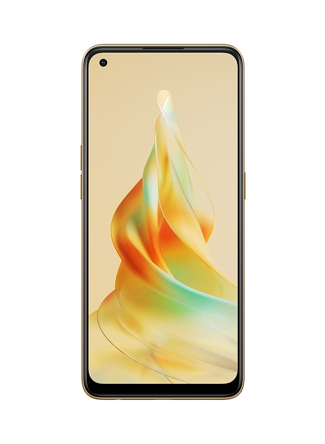 OPPO - Reno 8T Dual SIM Sunset Orange 8GB RAM 256GB 4G LTE with Free Earbuds - Middle East Version - Image 1