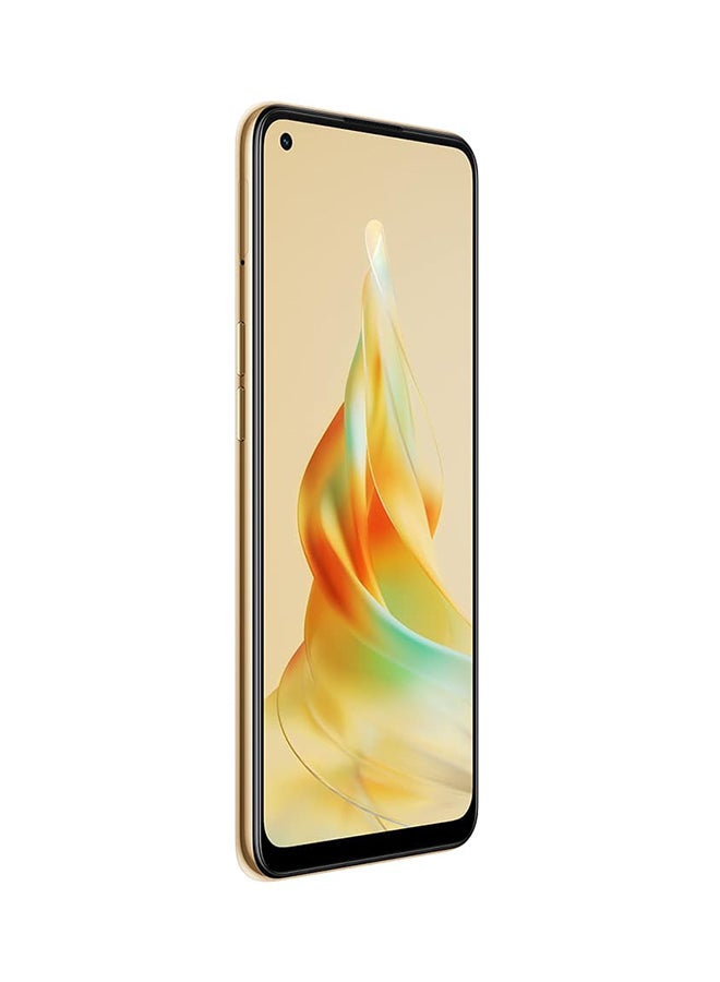 OPPO - Reno 8T Dual SIM Sunset Orange 8GB RAM 256GB 4G LTE with Free Earbuds - Middle East Version - Image 1