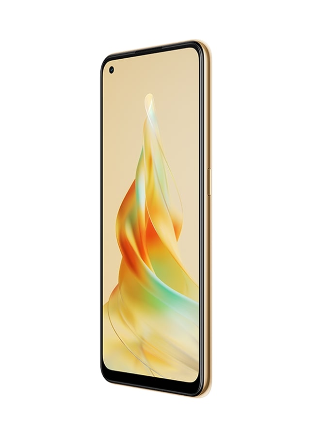 OPPO - Reno 8T Dual SIM Sunset Orange 8GB RAM 256GB 4G LTE with Free Earbuds - Middle East Version - Image 1