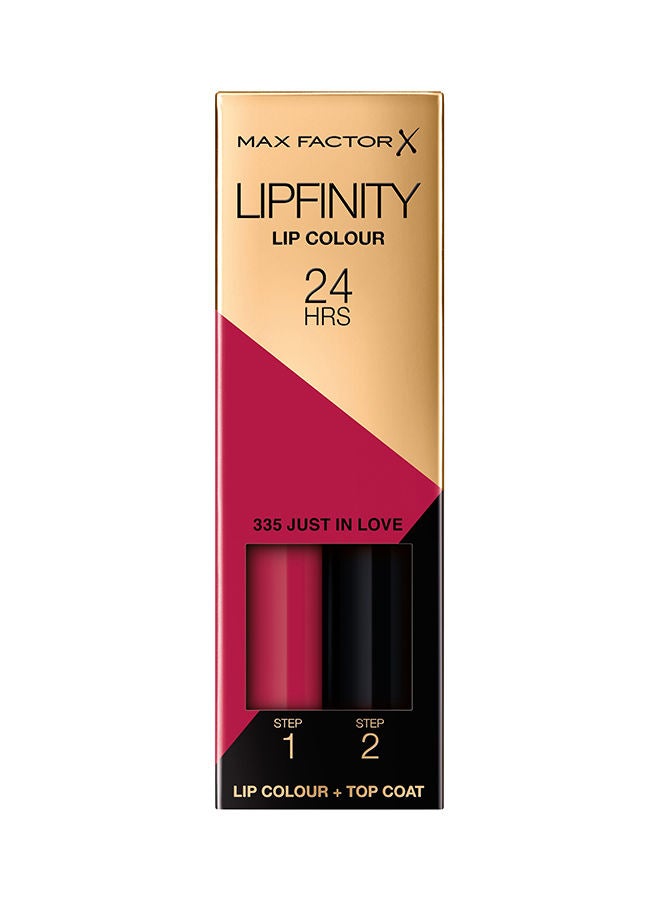 Max Factor - 2-step Long Lasting Lipfinity Lip Colour Lipstick 2.3 ml 335 Just In Love - Image 1