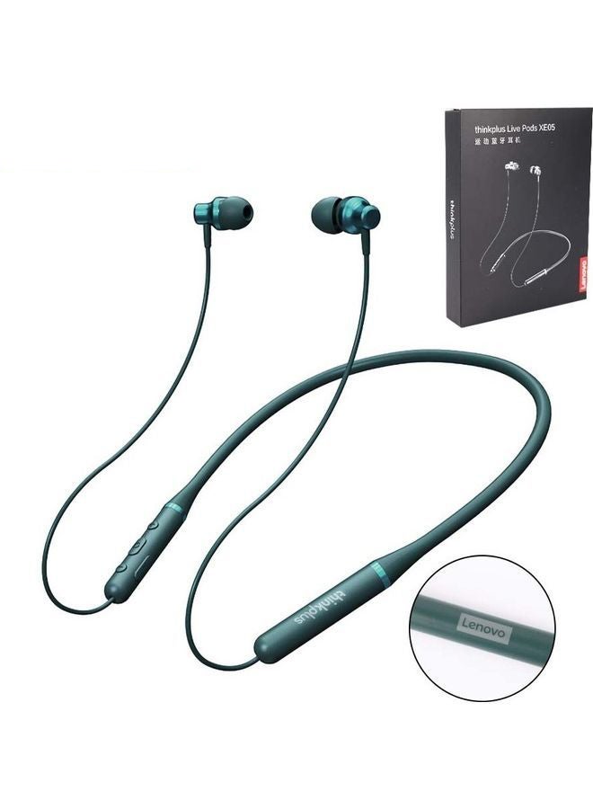 Lenovo Thinkplus Bluetooth Earphone XE05 Green - Image 1