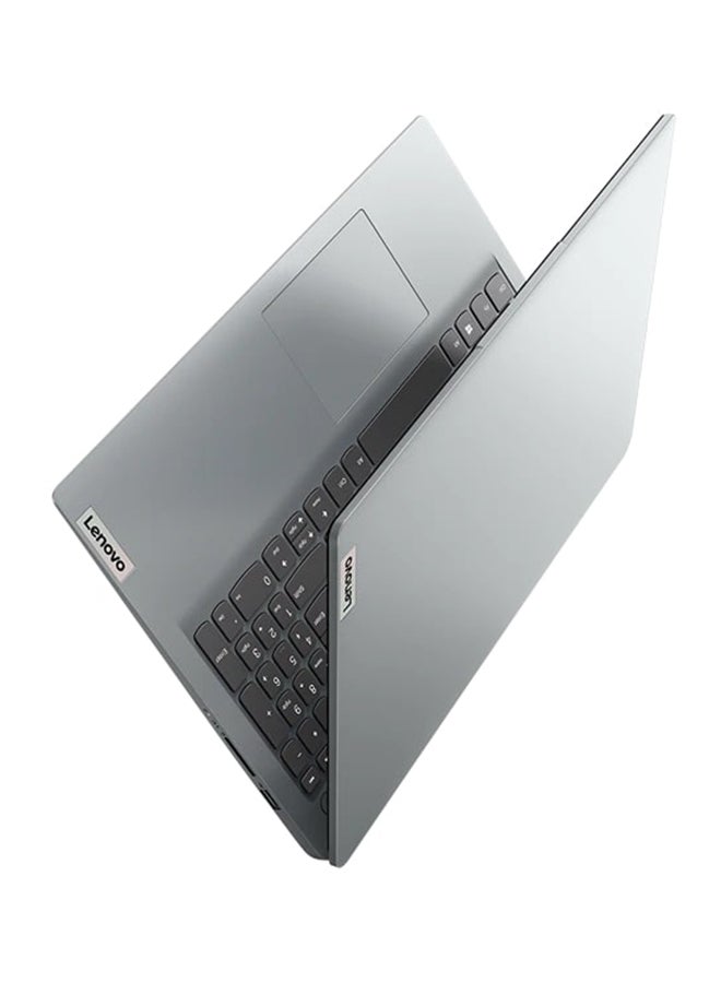 Lenovo - Ideapad 1 15IAU7 Laptop With 15.6-Inch FHD Display, Core i5 Processor/8GB RAM/256GB SSD/DOS(Without Windows)/Integrated Intel Iris Xe Graphics/ English/Arabic Cloud Grey - Image 1
