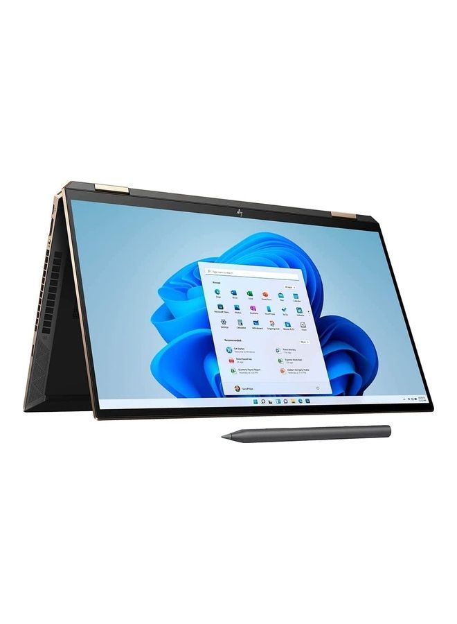 Spectre x360 Laptop With 15.6-Inch Display, Core i7 1165G7 Processor/16GB RAM/1TB SSD/Intel XE Graphics/Windows 10 English Nightfall black