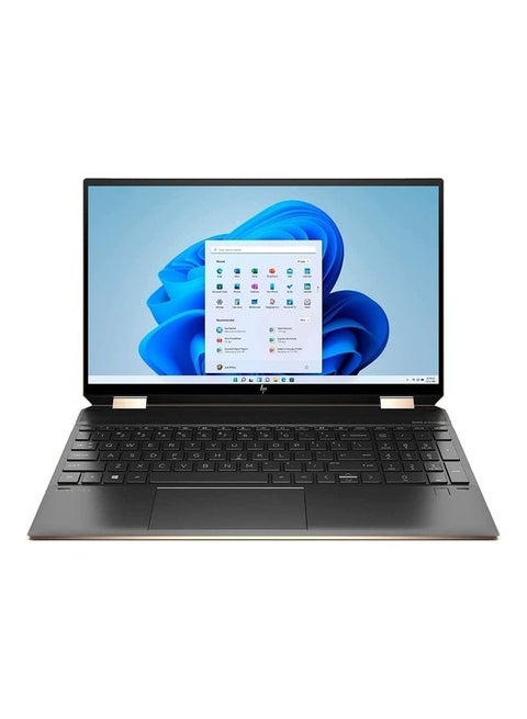 Spectre x360 Laptop With 15.6-Inch Display, Core i7 1165G7 Processor/16GB RAM/1TB SSD/Intel XE Graphics/Windows 10 English Nightfall black