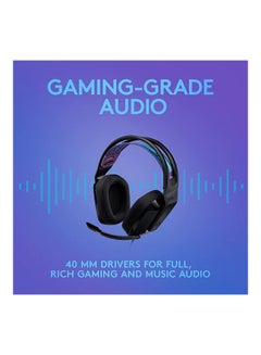 Logitech Logitech G335 PC Gaming Headset - Black  - Image 2