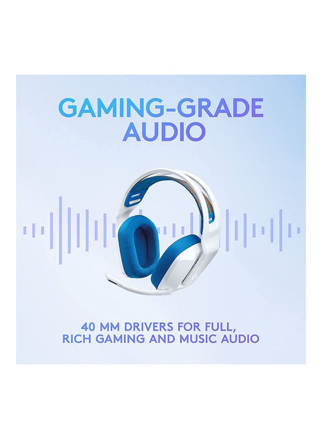 Logitech Logitech G335 PC Gaming Headset - White  - Image 2