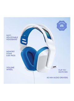 Logitech Logitech G335 PC Gaming Headset - White  - Image 4