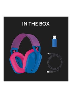 Logitech Logitech G435 LIGHTSPEED & Bluetooth Wireless Gaming Headset - Blue  - Image 2