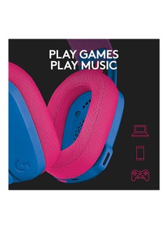 Logitech Logitech G435 LIGHTSPEED & Bluetooth Wireless Gaming Headset - Blue  - Image 4