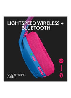 Logitech Logitech G435 LIGHTSPEED & Bluetooth Wireless Gaming Headset - Blue  - Image 5