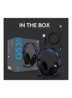 Logitech Logitech G535 Lightspeed Wireless Gaming Headset - Black  - Image 5