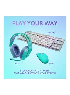 Logitech Logitech G335 Wired Gaming Headset - Mint  - Image 4
