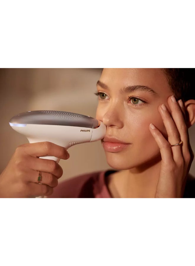 Philips - Lumea Advanced IPL Laser Body Hair Removal BRI923/00, White/Rose Gold - Image 1
